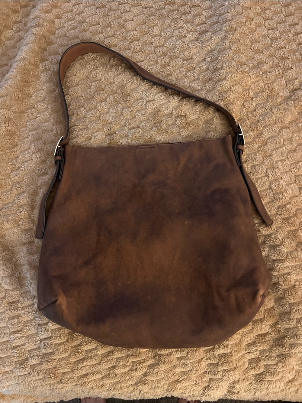 Universal Thread Brown Suede Shoulder Bag